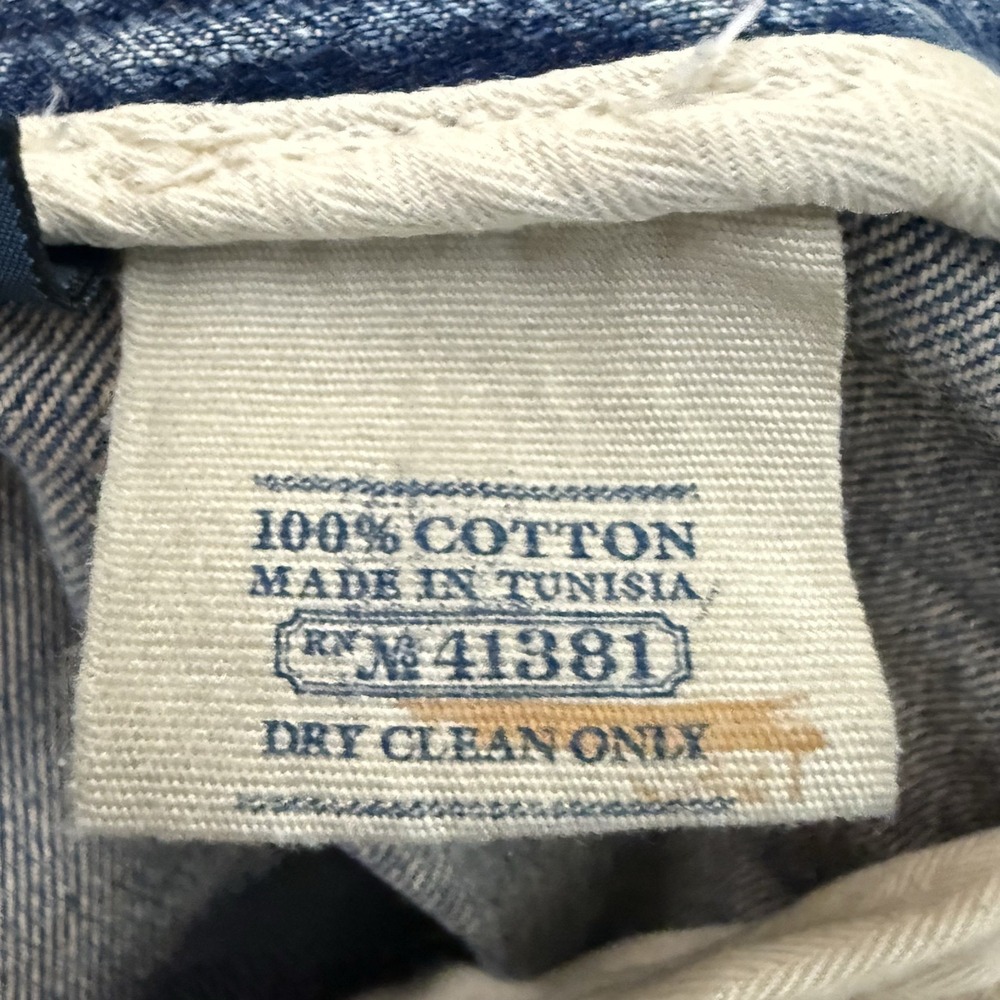 Polo Ralph Lauren Jeans Mens 32x32 Slim Distressed Patched Repaired Restored - Picture 11 of 12
